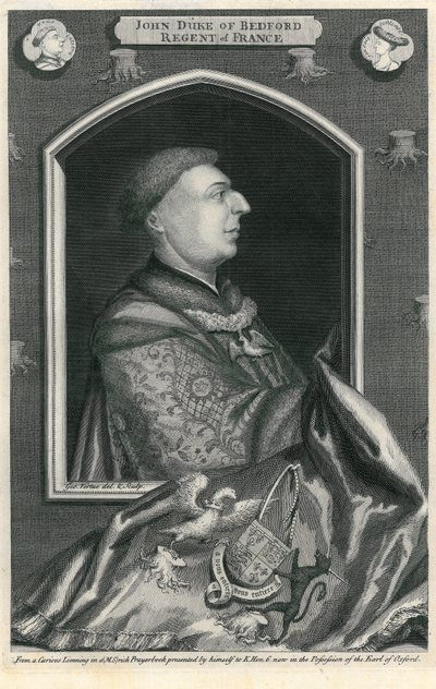 Herzog von Bedford von George Vertue